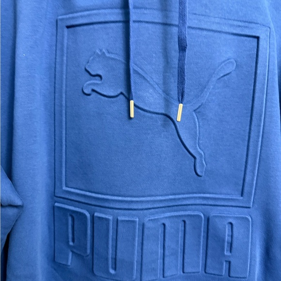 PUMA Men's Royal Blue Hoodie - Picture 5 of 8